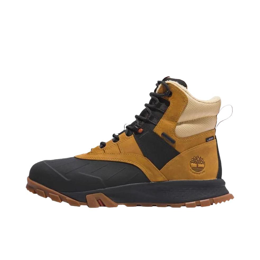 推荐商品：Timberland/添柏岚 Lincoln Boot 防滑 高帮 圆头 户外休闲鞋 黄色