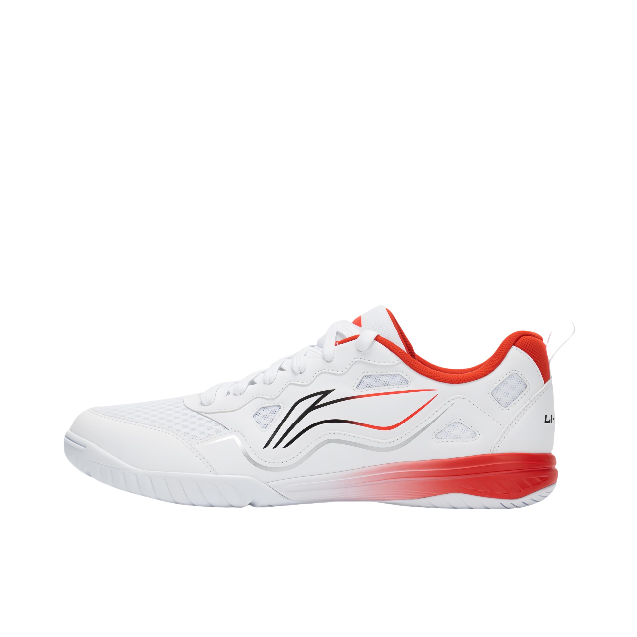 推荐商品：李宁 鹰眼3.0ESS 运动 防滑 耐磨 透气 缓震 训练 乒乓球鞋 白焰炽影 