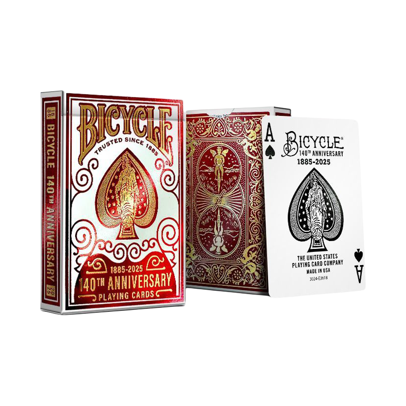 推荐商品：bicycle/单车 140周年 收藏 花切 扑克