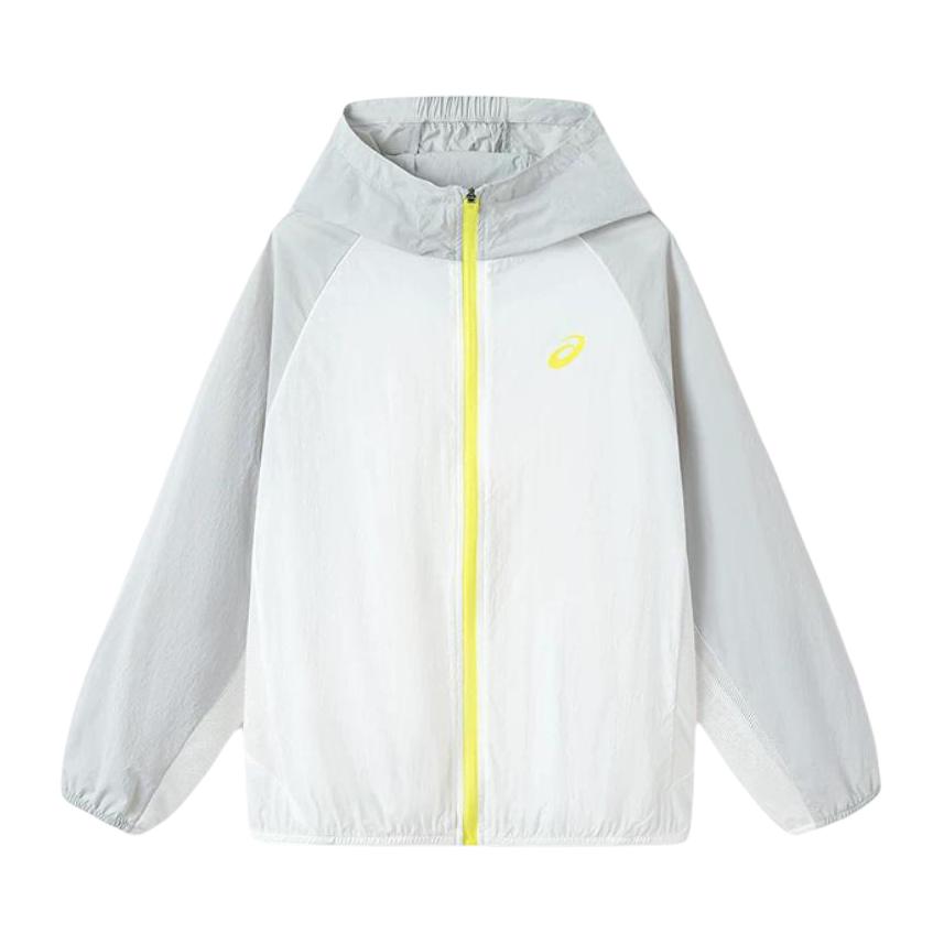 推荐商品：Asics/亚瑟士童装 UPF50+透气轻薄梭织防晒衣 中大童 33225105 浅灰