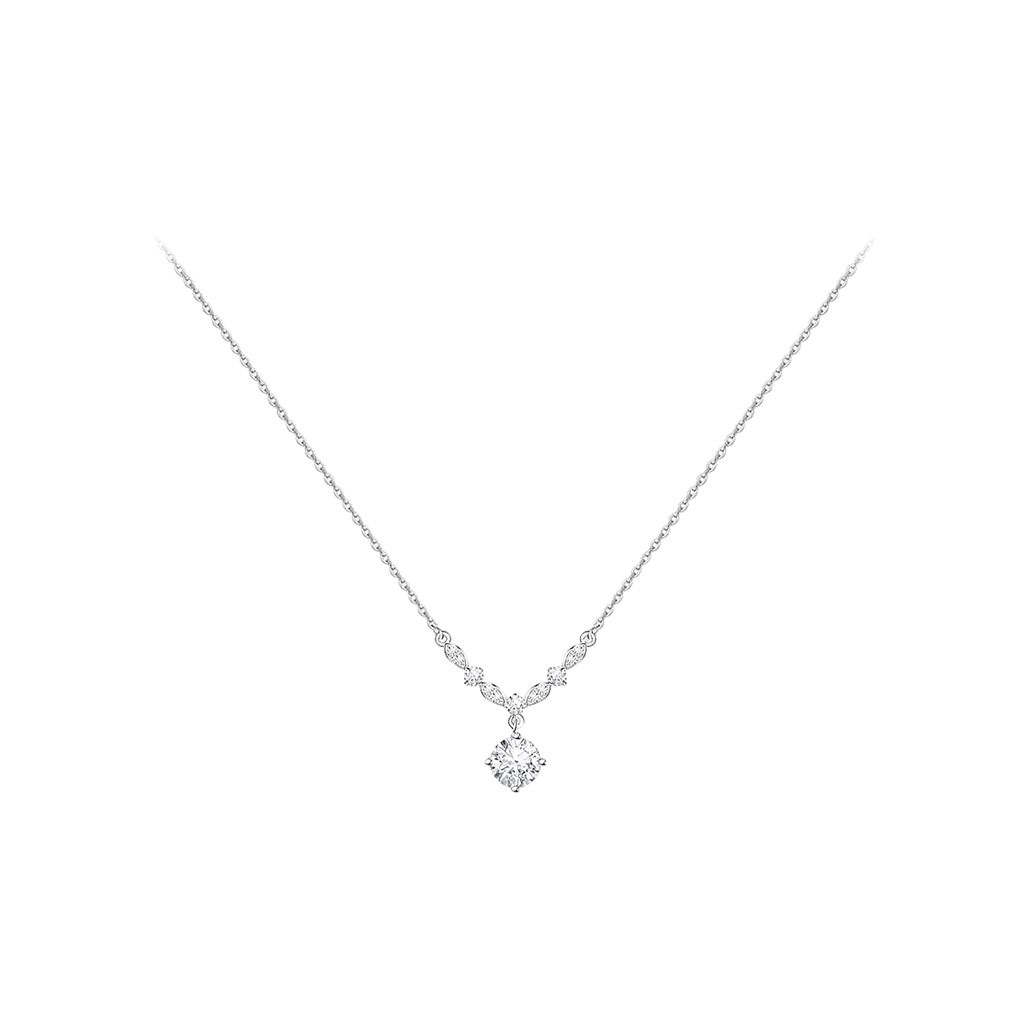 推荐商品：VEZA 闪耀星河足银/925银项链 VZXL399