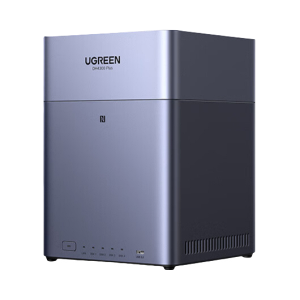 推荐商品：UGreen/绿联 DH4300 Plus 四盘位 NAS网络存储 私有云 手机电脑扩容 多平台兼容