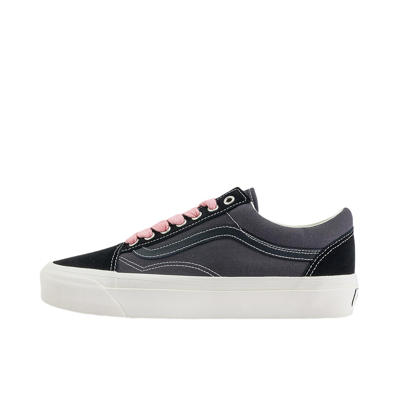 推荐商品：Vans/范斯 Old Skool 滑板鞋 板鞋 轻便防滑复古舒适经典 黑色/灰色/粉色