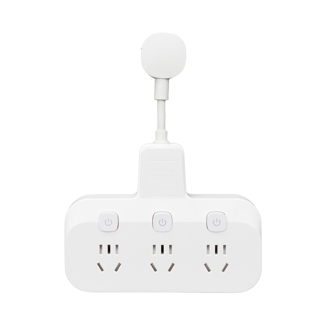 推荐商品：TENGEN/天正 TC-132Y 排插 ​多功能​ 大间距 分控按钮