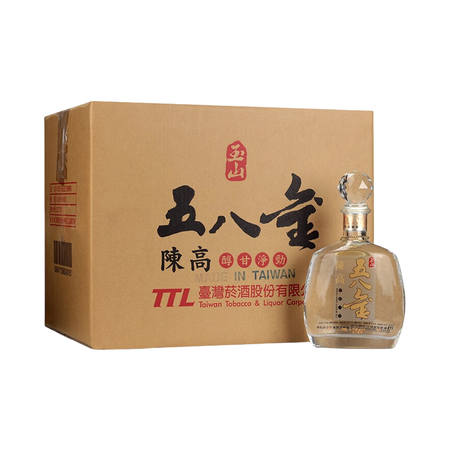 推荐商品：玉山 五八金陈高 2012年 白酒 700ml 58度 瓶装