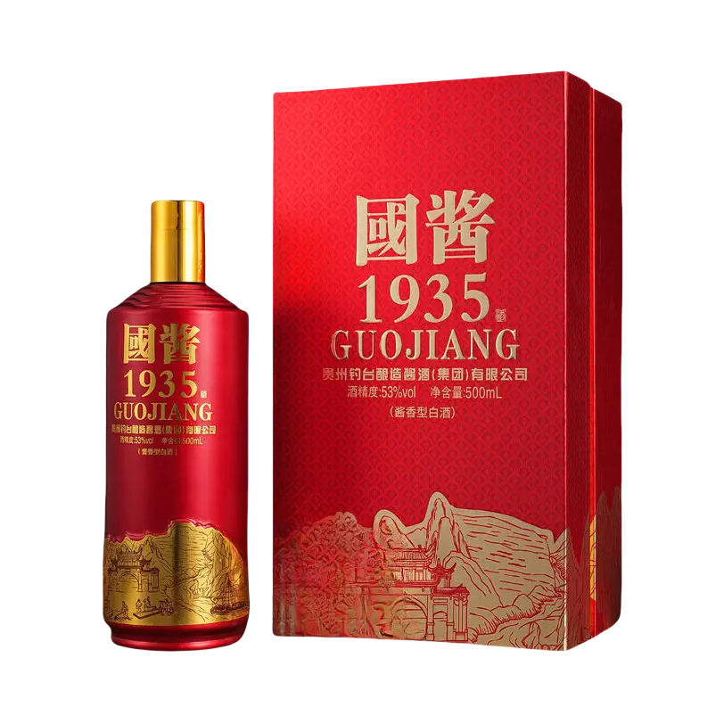 推荐商品：国酱 1935 白酒 500ml 53度 盒装