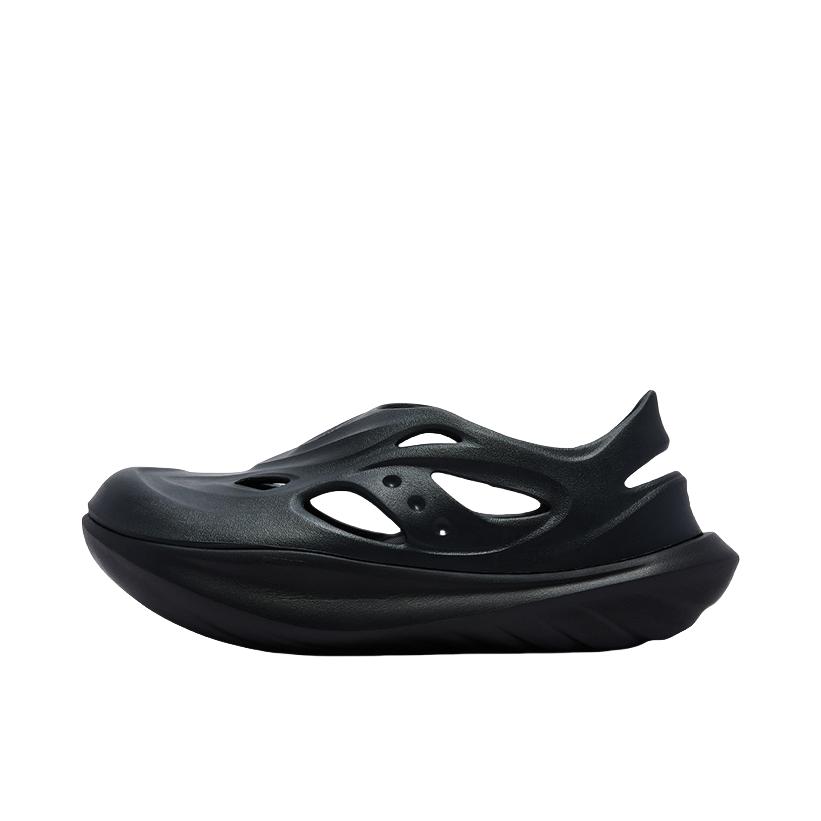 推荐商品：Saucony/索康尼 CRADLE YAT 洞洞鞋 凉鞋 缓震外穿低帮一脚蹬大头 黑色