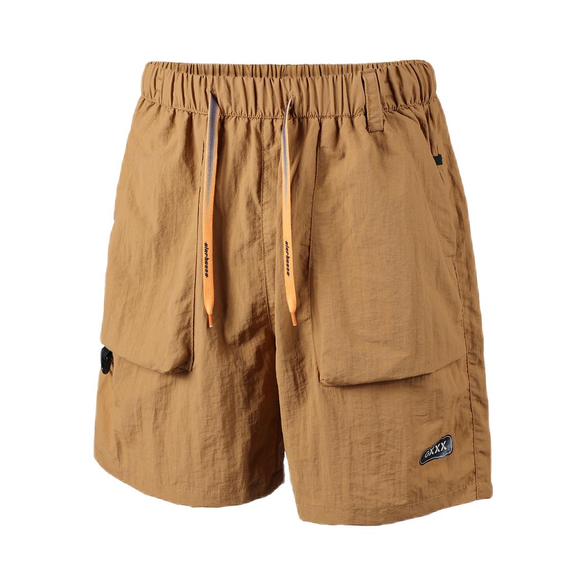 推荐商品：GXXX 系带速干工装五分裤短裤 GXXX0768 深卡其