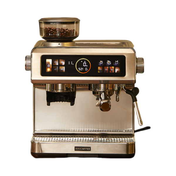 推荐商品：INNICOFFEE YT-308 咖啡机 ​可上水​ ​研磨一体​