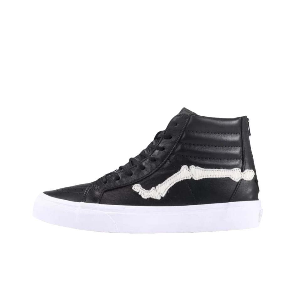 推荐商品：Vans/范斯 SK8-Hi 板鞋 潮流经典拼接复古街头厚底 Blends联名/黑色/白色