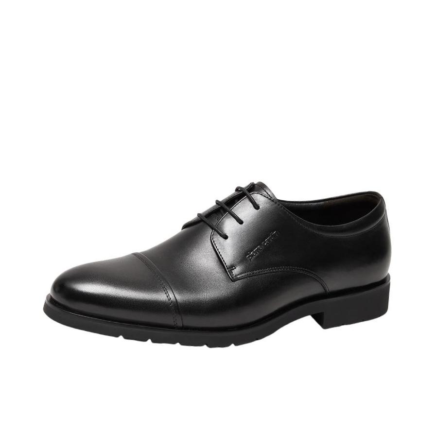 推荐商品：Pierre Cardin/皮尔卡丹 皮鞋 真皮商务正装舒适 P8301K160022 黑色