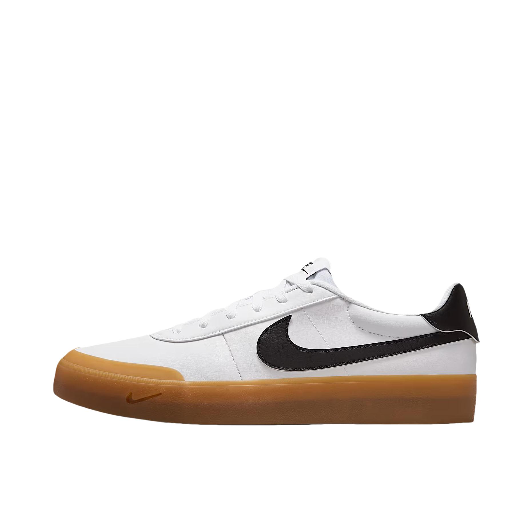 推荐商品：Nike COURT SHOT 板鞋 防滑耐磨网眼透气舒适百搭时尚简约 黑色/纯白色