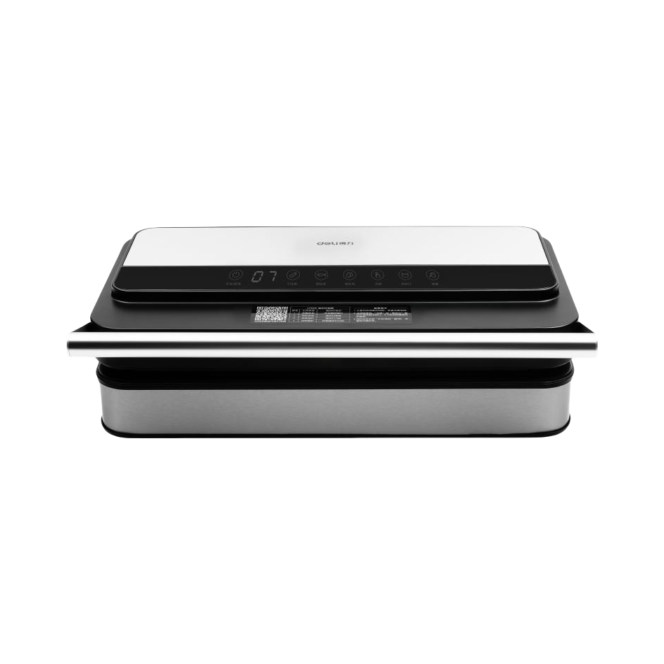 推荐商品：Deli/得力 LM891 真空封口机 过热保护设计 不锈钢机身