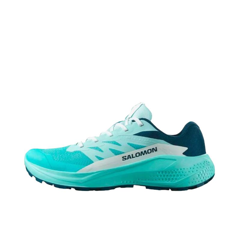 推荐商品：Salomon/萨洛蒙 ALPHAGLIDE 越野跑鞋 全地形户外抓地防水 男款/蓝色