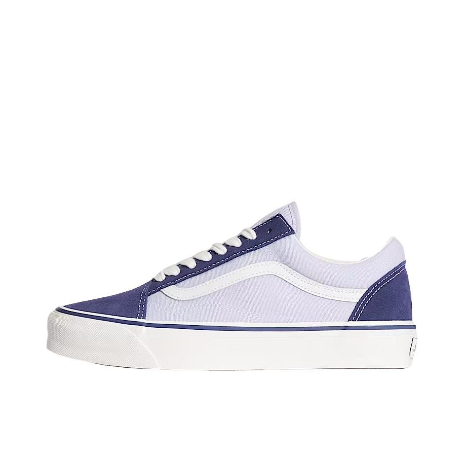 推荐商品：Vans/范斯 Premium Old Skool 板鞋 复古百搭时尚潮流防滑耐磨舒适低帮贴合 紫色