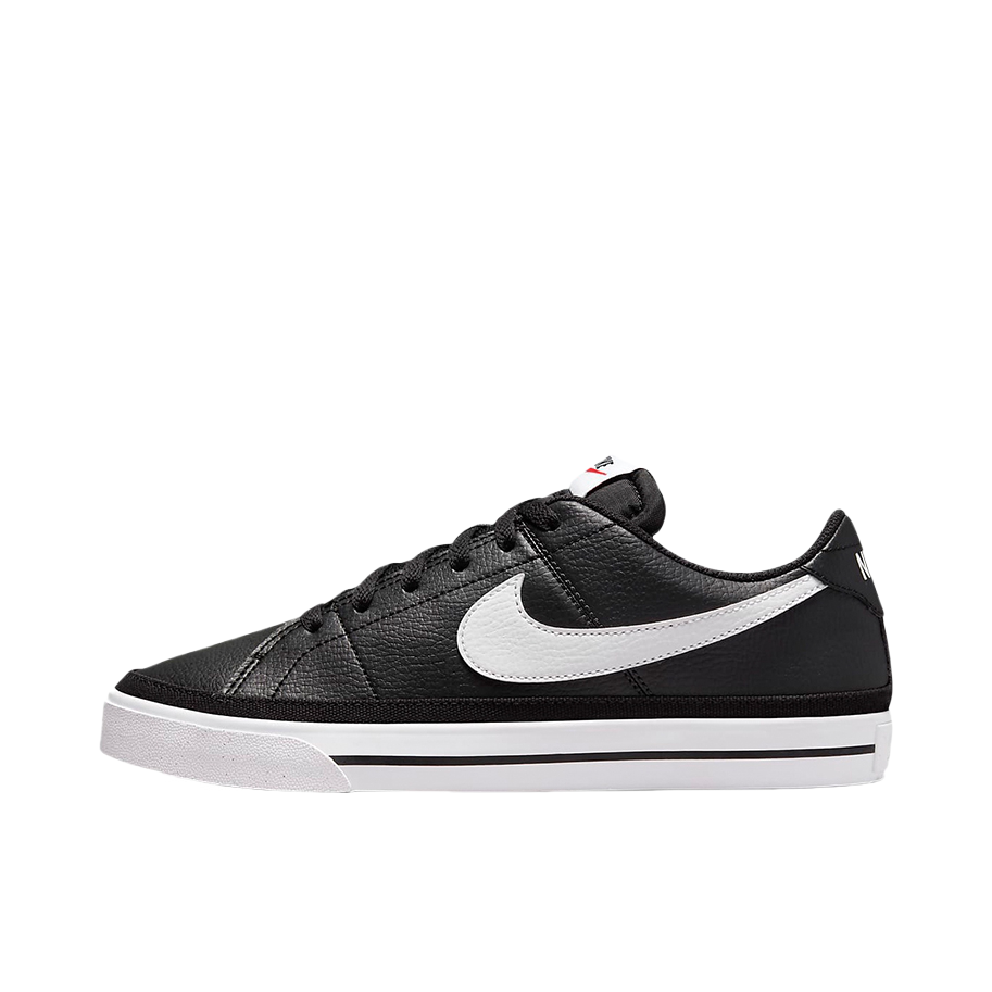 推荐商品：Nike Court Legacy 板鞋 复古舒适透气防滑耐磨休闲运动一脚蹬 低帮/黑色/白色