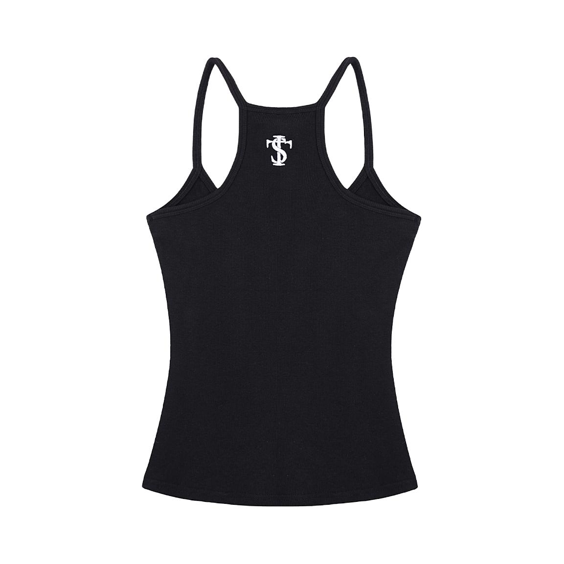 推荐商品：STK SMALL TOWN KID 复古无袖内搭印花背心 女装 STK242064 黑