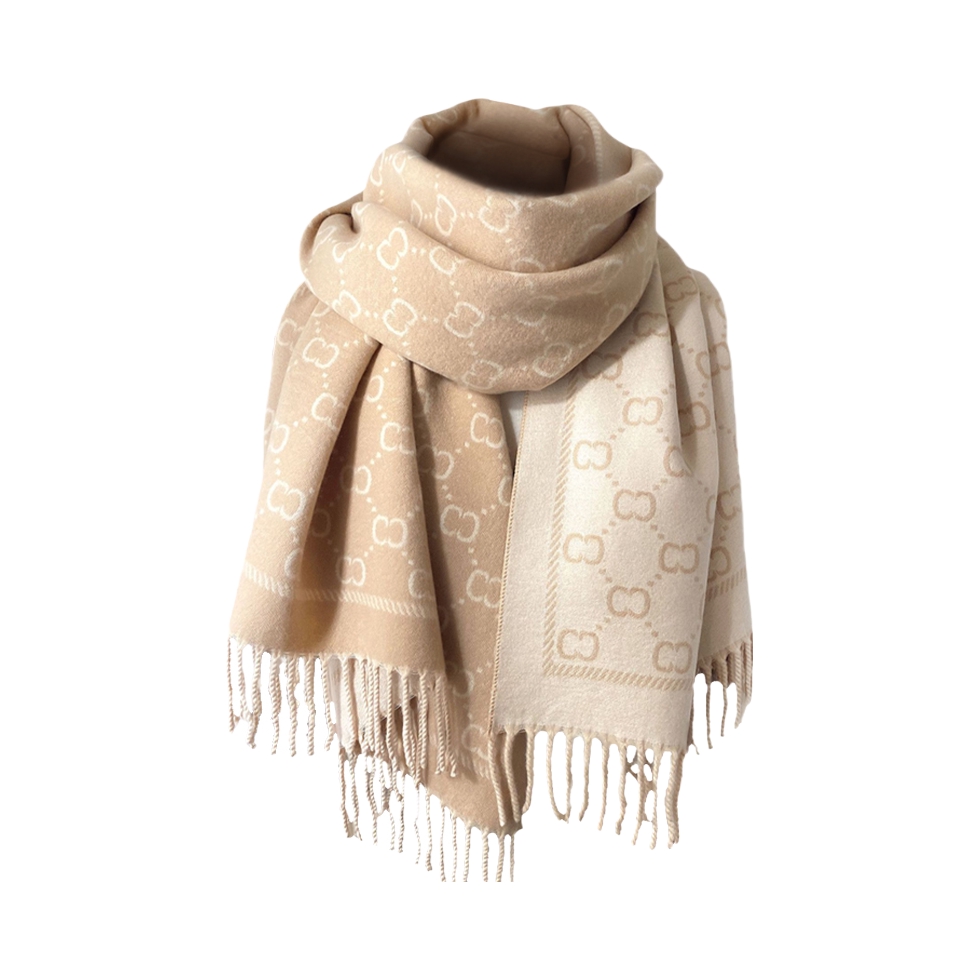 推荐商品：Cranta Komeia 加厚保暖绒线围巾 KF6325