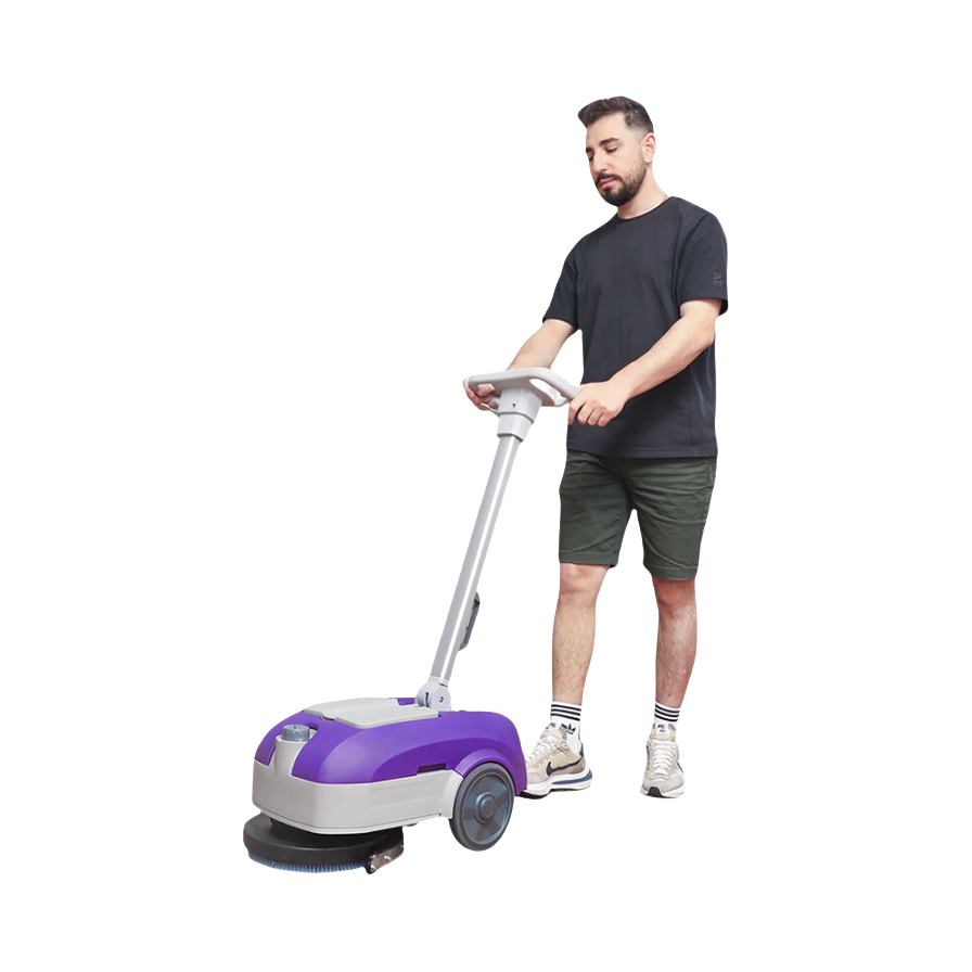 推荐商品：Feinate/菲纳特 ABDS-11313 手推式洗地机 无线 折叠 商用