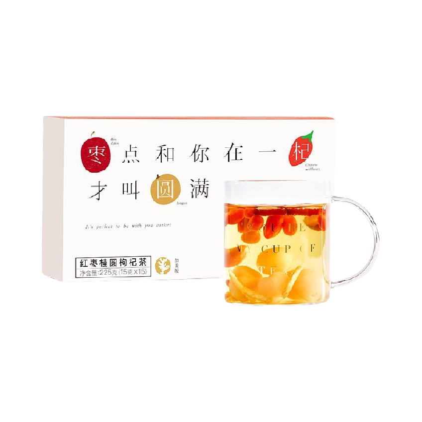 推荐商品：beutea 红枣桂圆枸杞茶 盒装