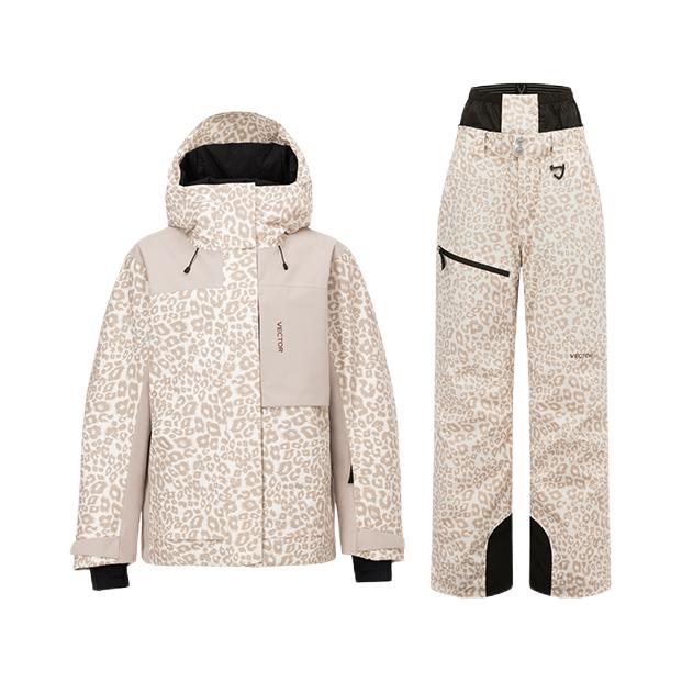 推荐商品：VECTOR 小野豹防水保暖运动套装 70166+70201 胡桃棕豹