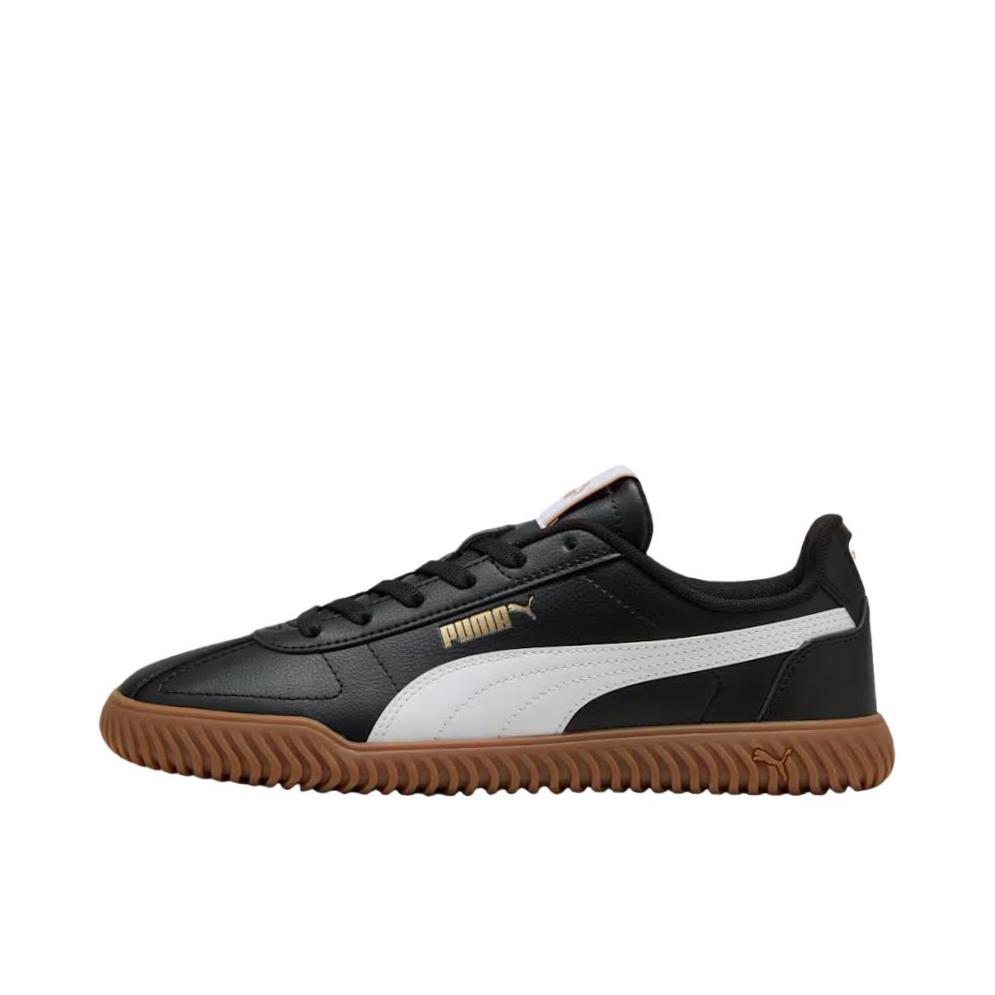 推荐商品：Puma/彪马 CLUB KAYZER SD 运动休闲鞋 板鞋舒适复古百搭耐磨 黑色/棕色