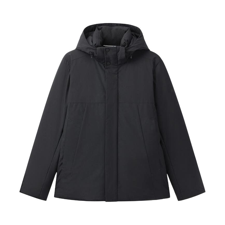 推荐商品：AIGLE/艾高 防风柔软透气连帽长袖羽绒服 BD00 大理石蓝