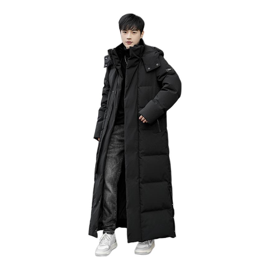 推荐商品：Marton/玛特尔 保暖亲肤防风羽绒服 D-MY618-130 黑/1.3米