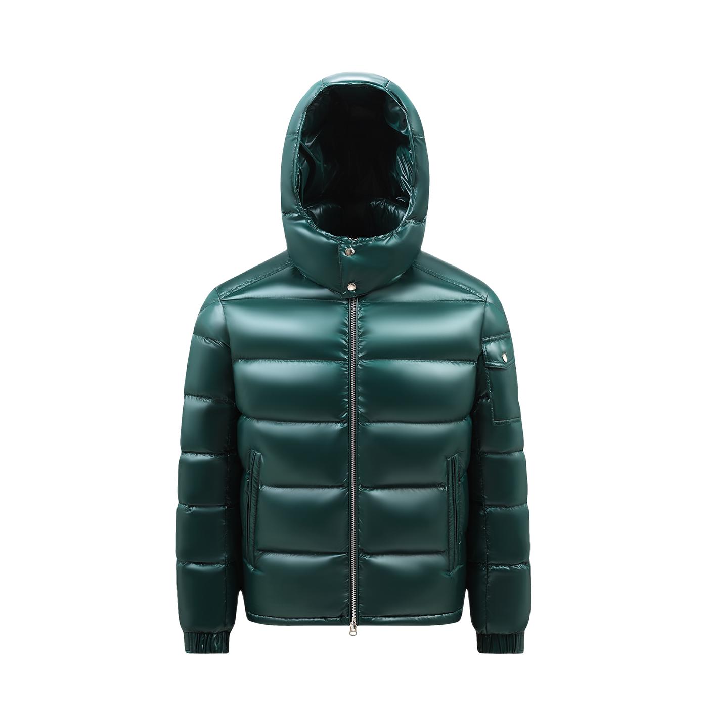 推荐商品：蒙口羽皇 保暖亲肤防风长袖羽绒服 M2301M1HS818 马丁绿