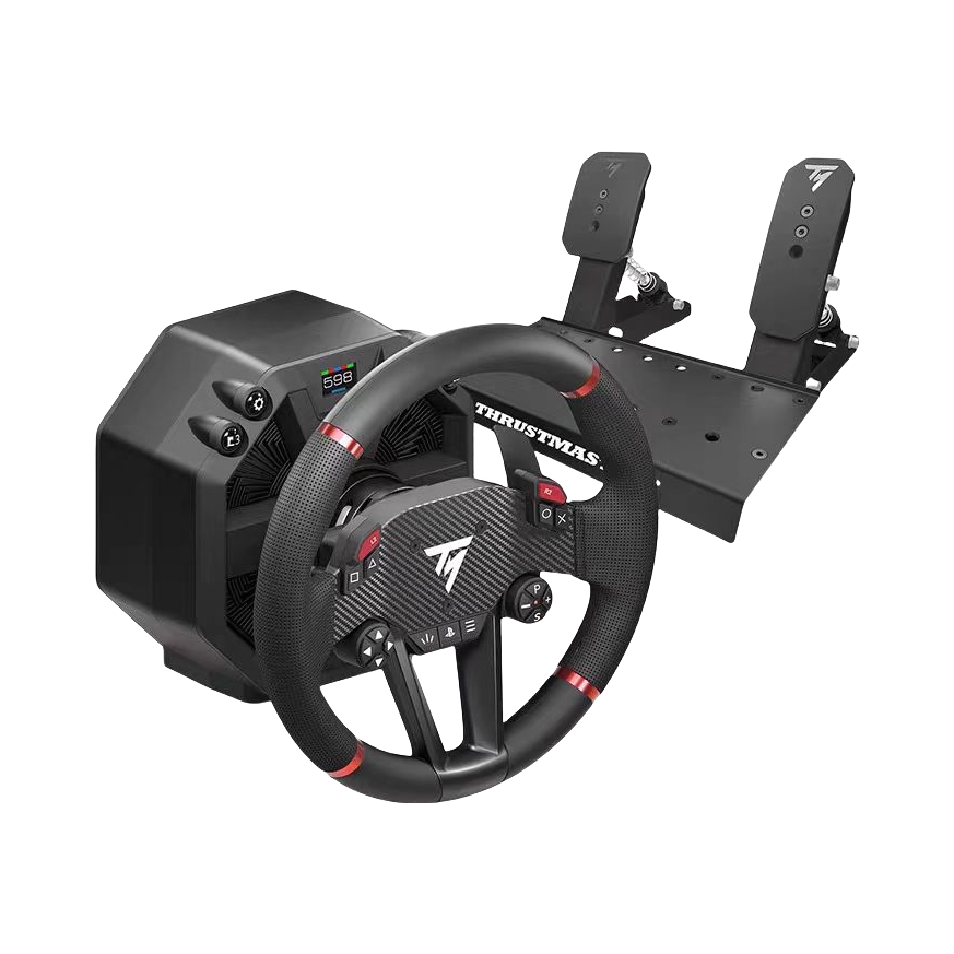 推荐商品：THRUSTMASTER/图马斯特 T598P 赛车游戏方向盘 DAD电机 可拆卸式盘面