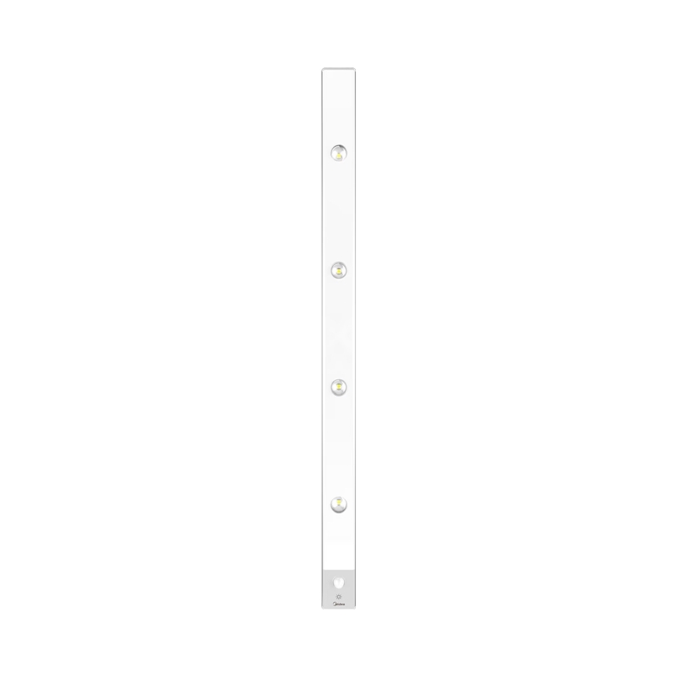 推荐商品：Midea/美的 银色款 触摸开关 充插两用 三色光 美的连峰小山丘灯 MT-7F2