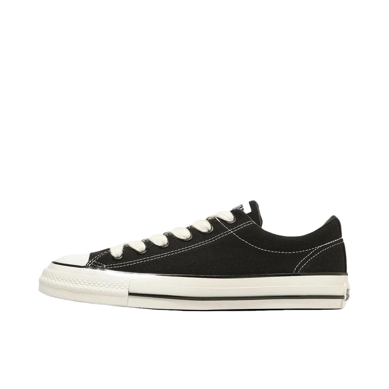 推荐商品：Converse/匡威 All Star Aged AP OX 帆布鞋 圆头系带平跟贴合 黑色