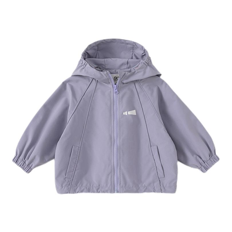 推荐商品：insbobo童装 2026SS 防风三合一夹棉梭织长袖冲锋衣 女中小童 QY23189 紫/单冲