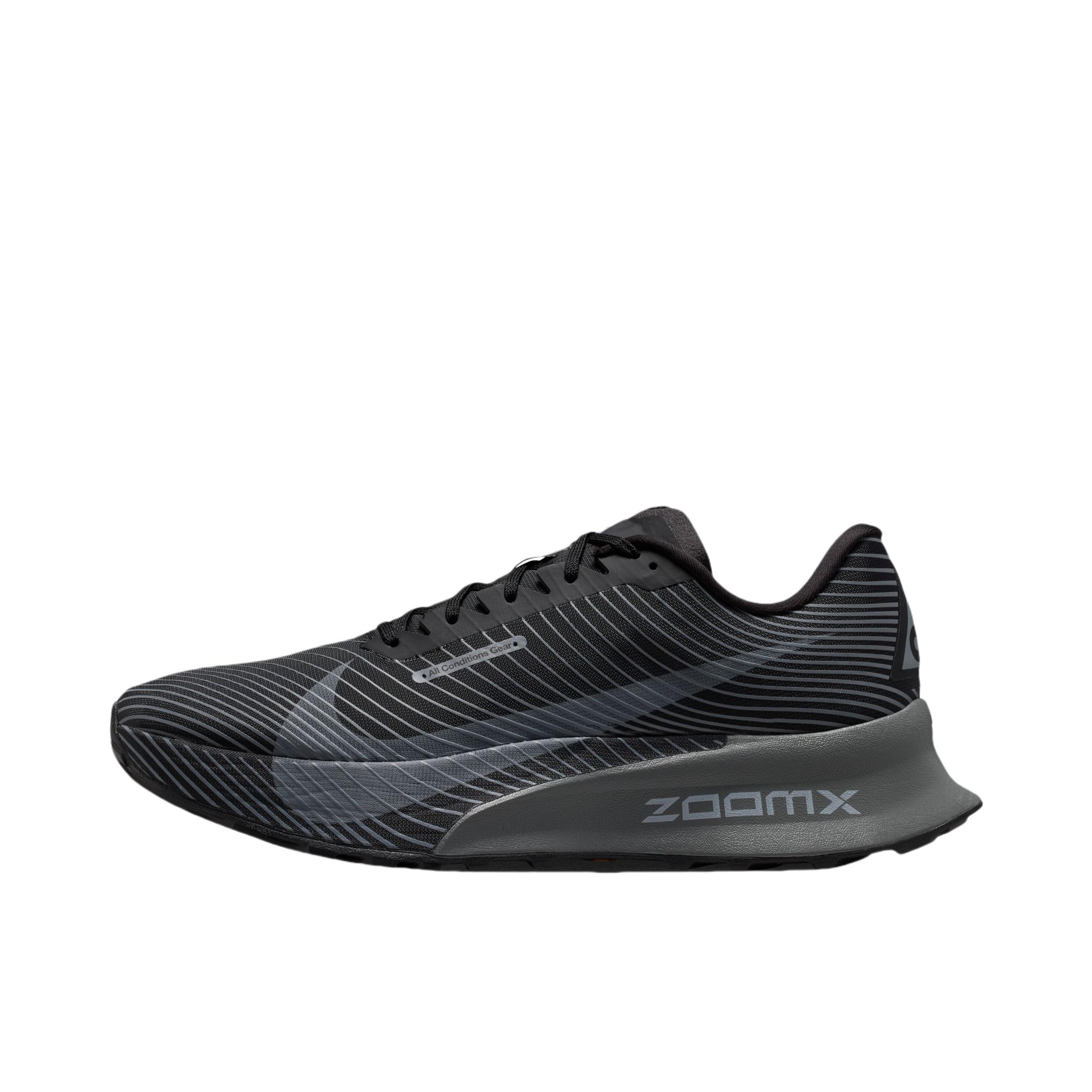 推荐商品：Nike ACG ULTRAFLY TRAIL 跑鞋 户外越野贴合 黑色/冷灰色/尘光子色
