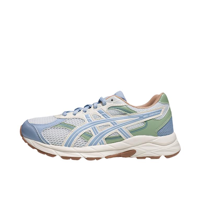 推荐商品：Asics/亚瑟士 Gel-Contana 缓震回弹 灵敏 舒适透气 防滑耐磨 轻便 百搭 支撑 合成革 跑鞋 大童/白色/绿色/浅蓝色