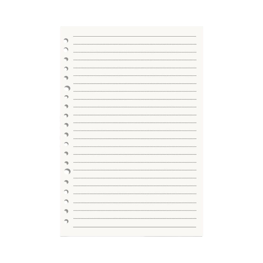 推荐商品：墨酌 横线款 B5 60张/本 26孔 活页纸替芯