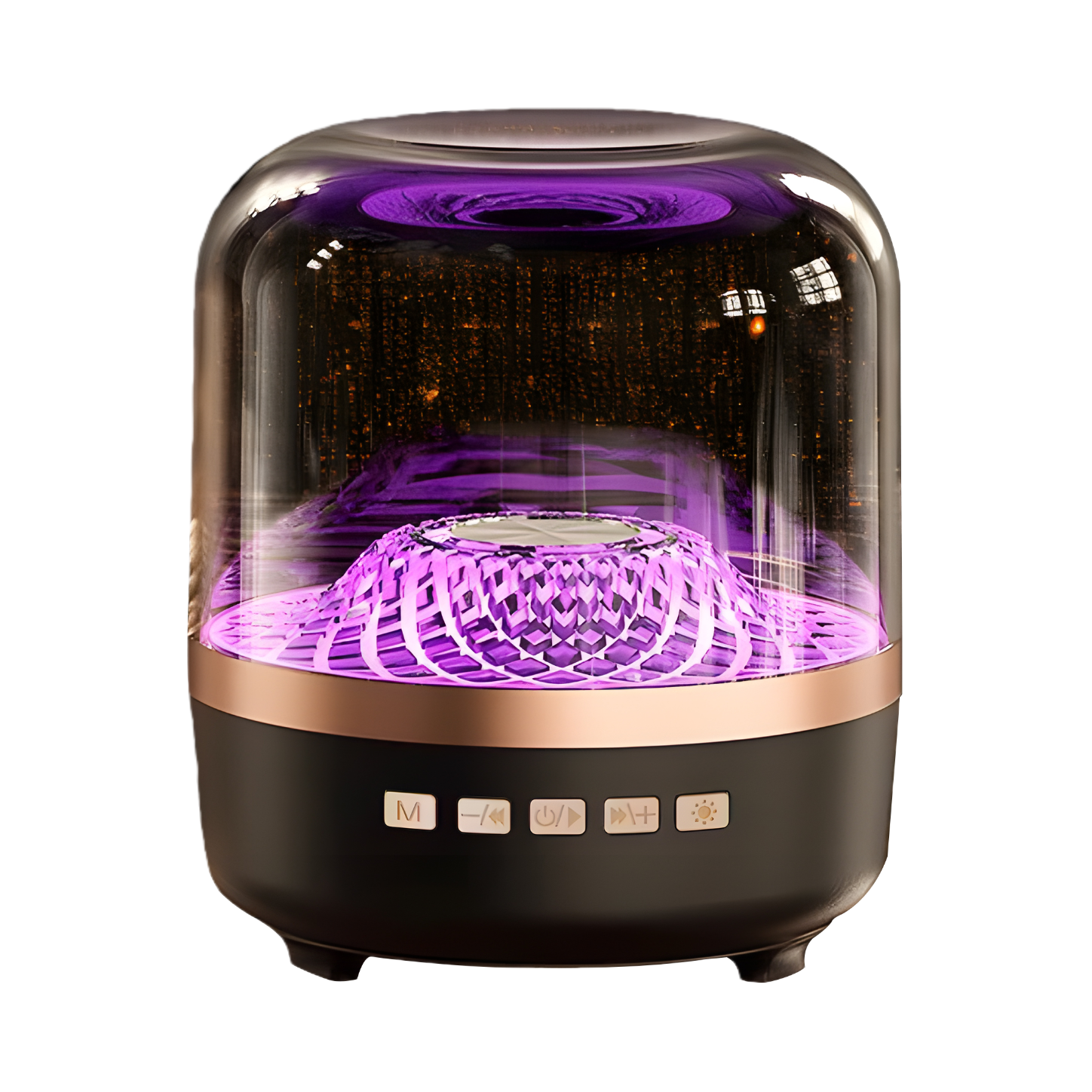 推荐商品：REXINTS 琉璃 桌面 蓝牙音箱 炫光光效 小巧便携