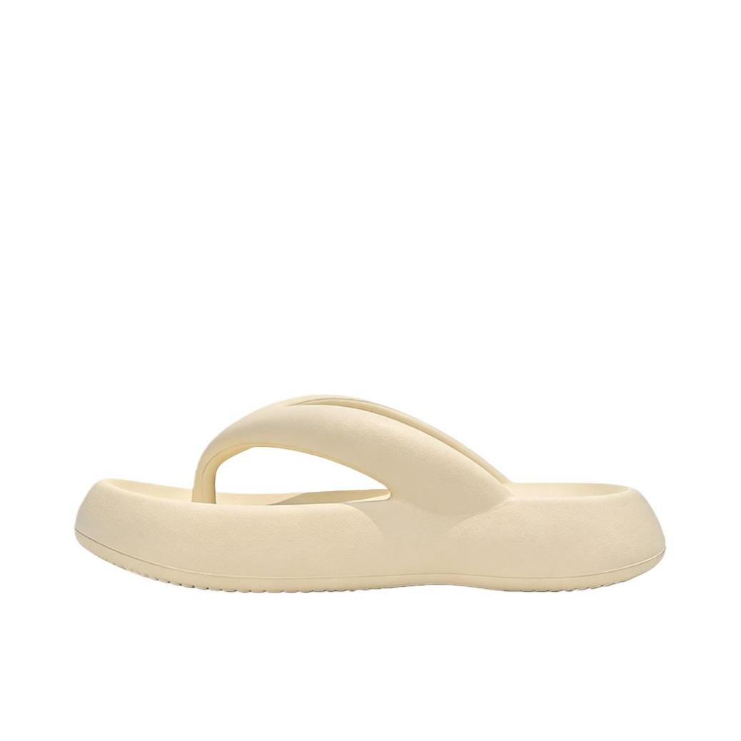 推荐商品：MINISO/名创优品 拖鞋 舒适轻便柔软 MNS5727 女款/奶油白
