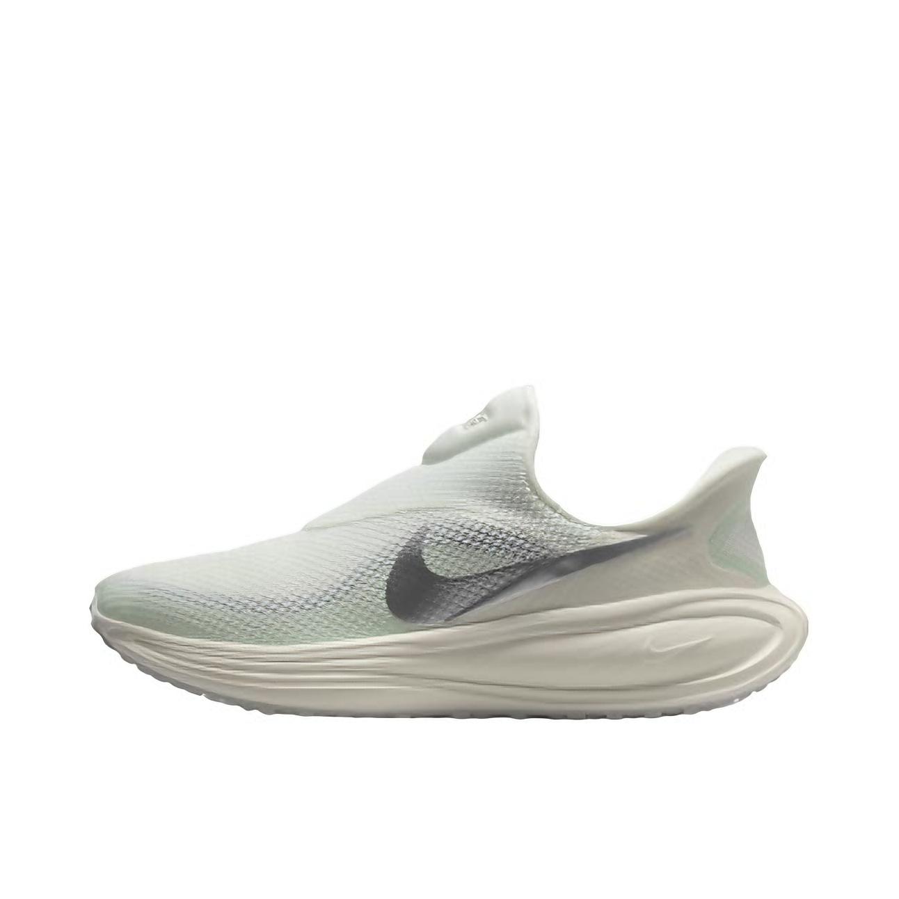 推荐商品：Nike Revolution 8 跑鞋 网布百搭防滑耐磨低帮缓震训练网面回弹轻便春夏支撑短跑贴合圆头 帆白色/微绿色/米白色/金属银
