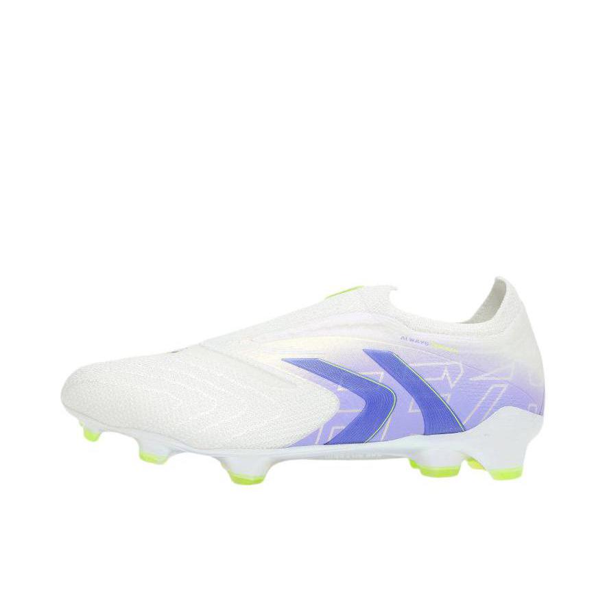 推荐商品：KELME/卡尔美 马赫 3.0 ELITE FG 足球鞋 短钉人造草地 白色/紫色