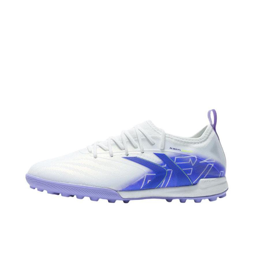 推荐商品：KELME/卡尔美 马赫V-MACH 3.0 MATCH TF 足球鞋 碎钉中端青少年 白色/紫色