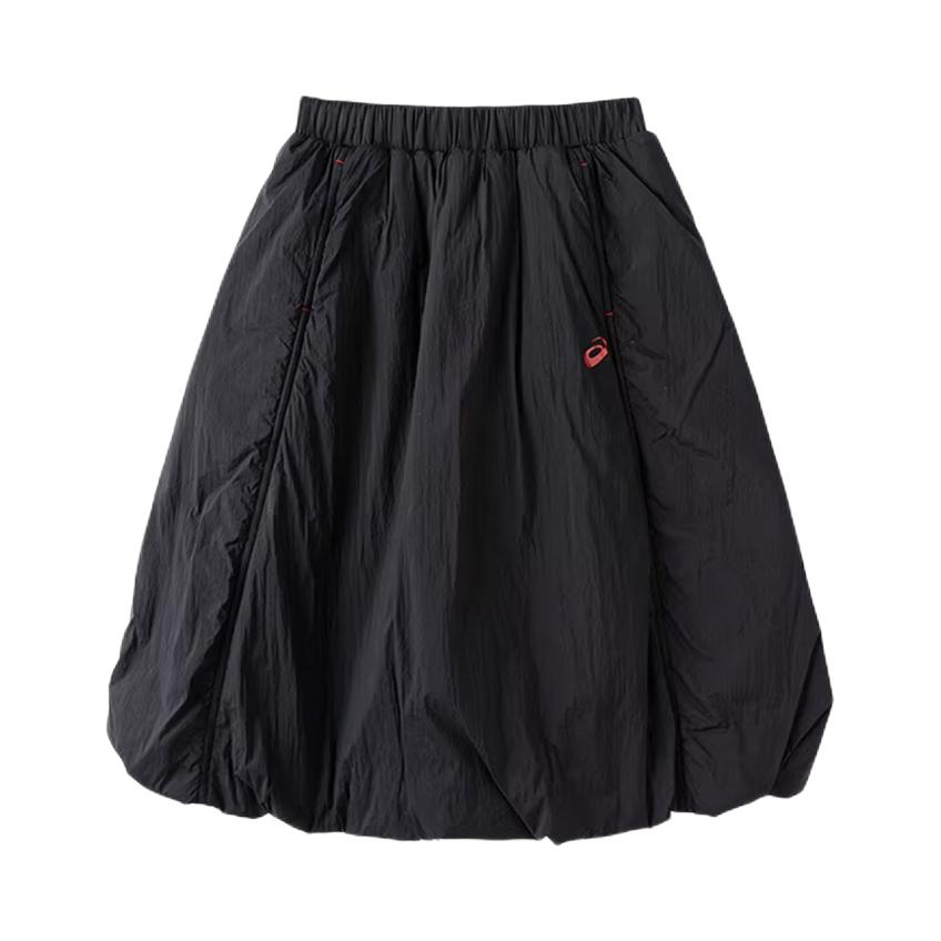 推荐商品：Asics/亚瑟士童装 2026SS 亲肤透气花苞半身短裙 女中大童 331261120007 黑