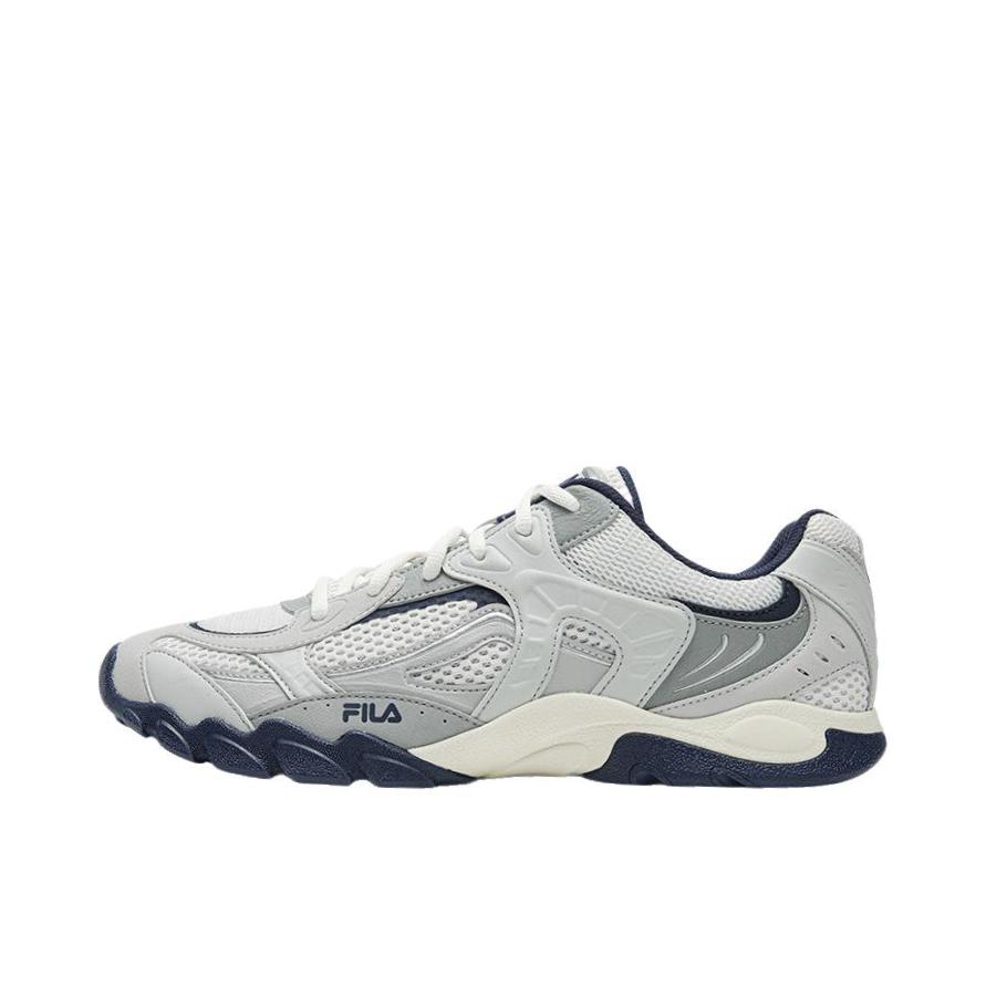 推荐商品：FILA/斐乐 RS-ZERO 运动休闲鞋 复古百搭舒适透气薄底 白中白/藕灰色