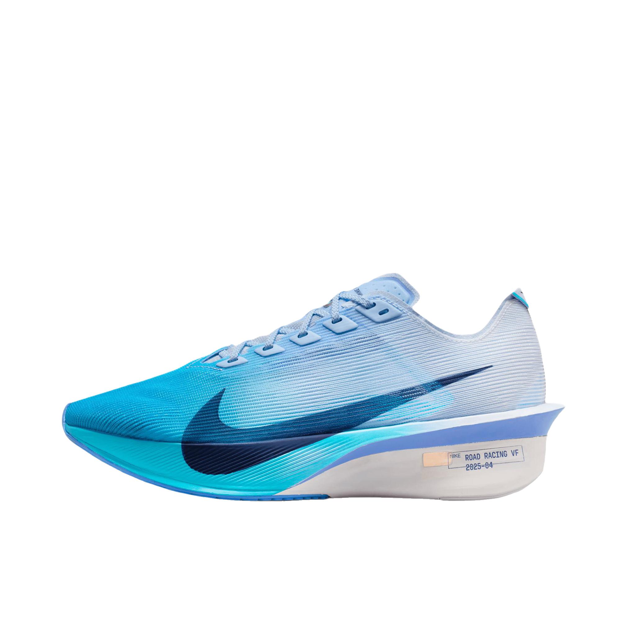 推荐商品：Nike Zoom VaporFly Next% 4 跑鞋 碳板支撑低帮健步系带缓震轻量马拉松 蓝色