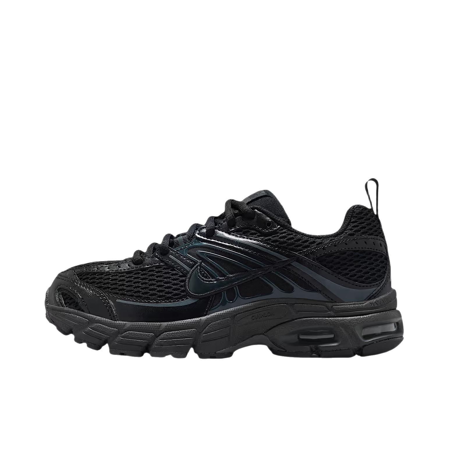 推荐商品：Nike Air Max Moto 2K 跑鞋 百搭耐磨舒适支撑贴合拼接耐穿圆头美观 大童/黑色/金属深灰色/深烟灰色