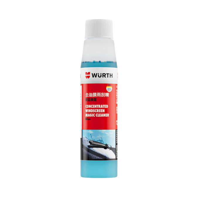 推荐商品：WURTH/伍尔特 去油膜 高浓缩 强力去污 消除眩光 防雨疏水 玻璃水