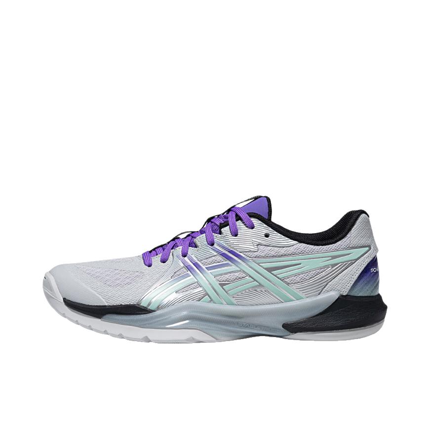 推荐商品：Asics/亚瑟士  极光  Gel-Powerbreak FF  防滑 美观 舒适 耐磨 稳定支撑 缓震 轻量  综训鞋 羽毛球鞋  灰色/蓝色/绿色
