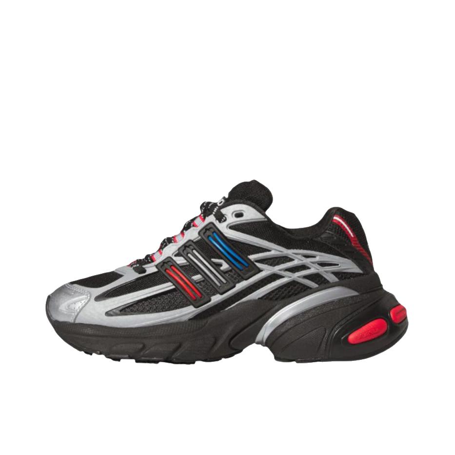 推荐商品：adidas Adistar XLG 2.0 老爹鞋 厚底圆头系带 大童/黑色/银色