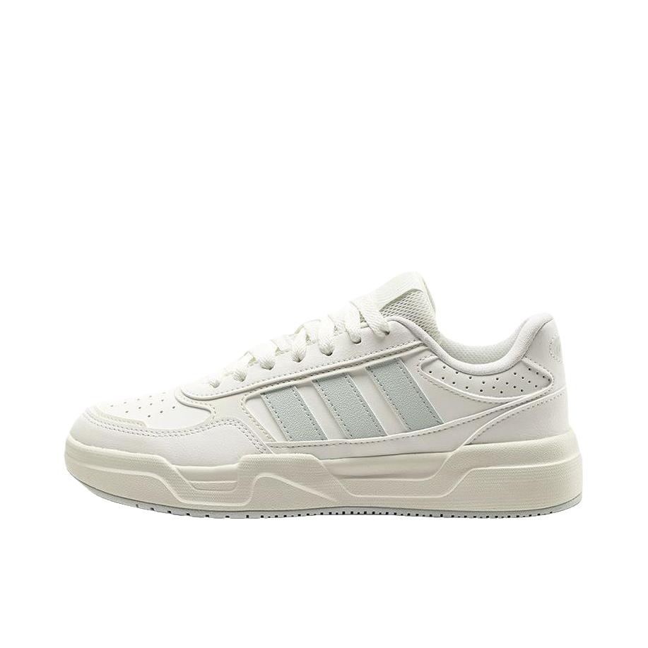 推荐商品：adidas Lite Baller 1.5 板鞋 百搭圆头系带轻便 女款/白色