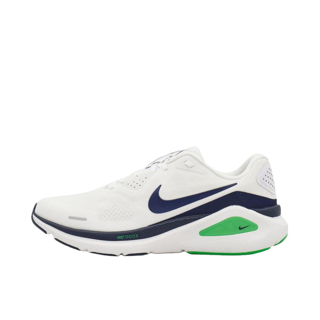 推荐商品：Nike Zoom Structure 26 跑鞋 百搭防滑回弹耐磨低帮泡绵贴合短跑 白色/黑色/绿色